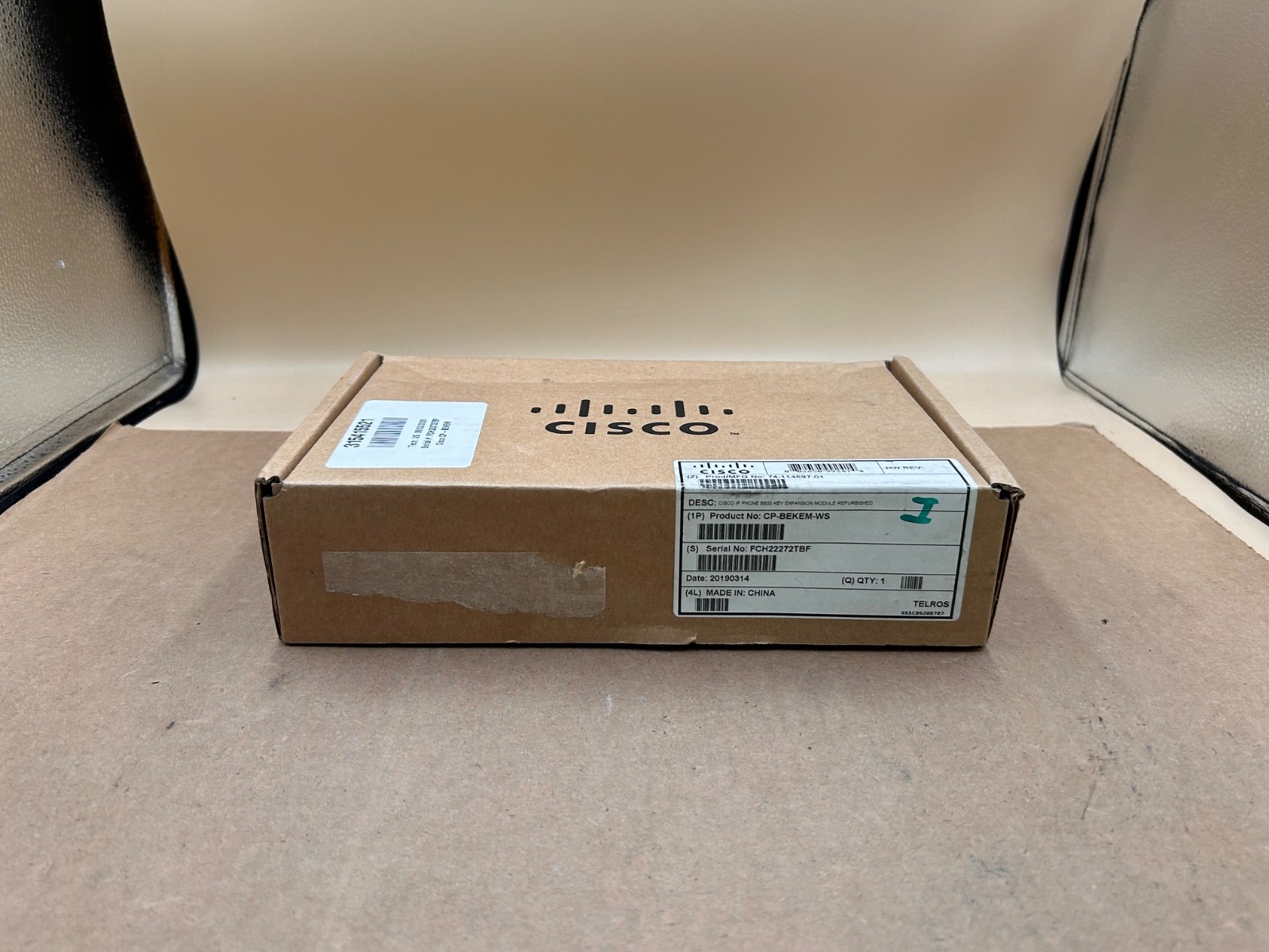 Lot of 3 CISCO CP-BEKEM – 68-5322-04, 8851/8861/8865 Sidecar Expansion Module