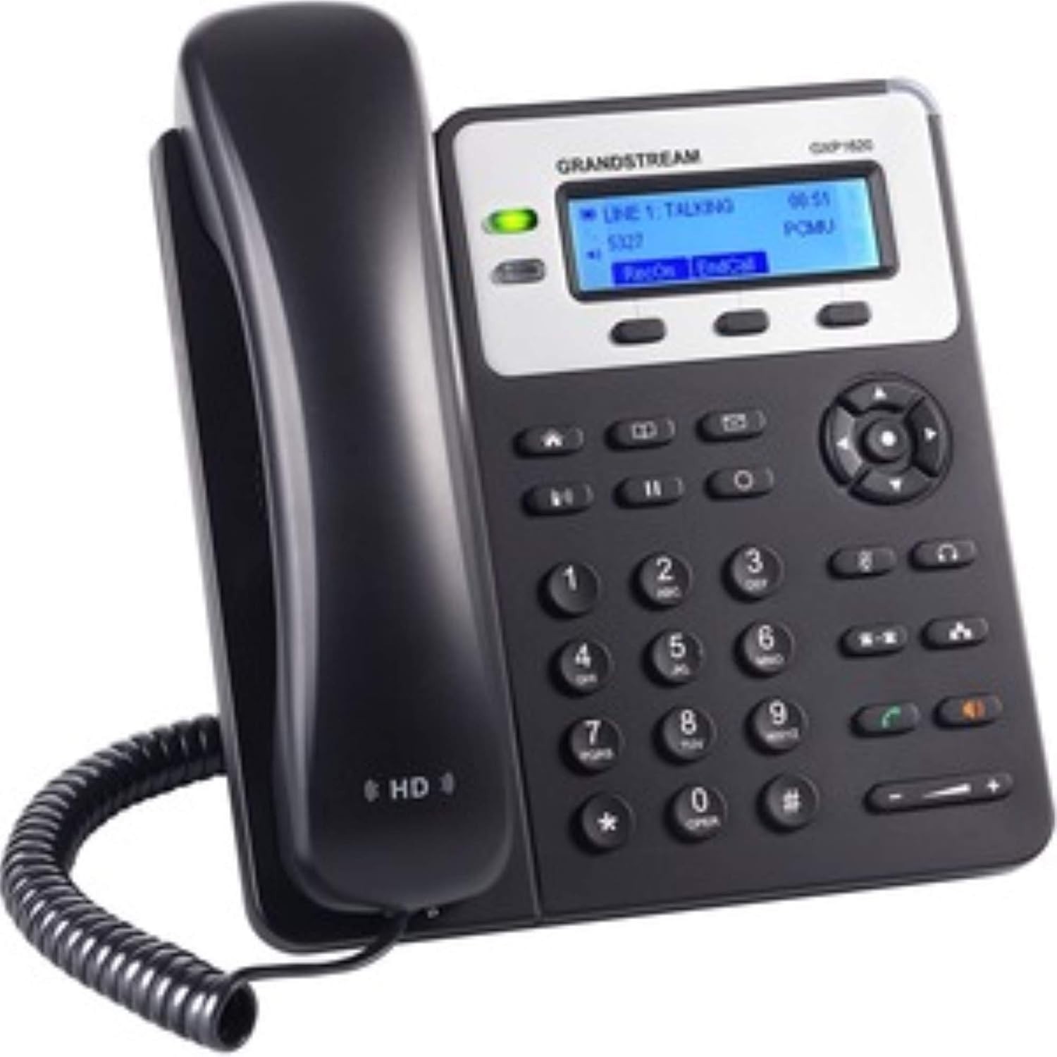 Dual-Port Ethernet Phone | 2-Line Display