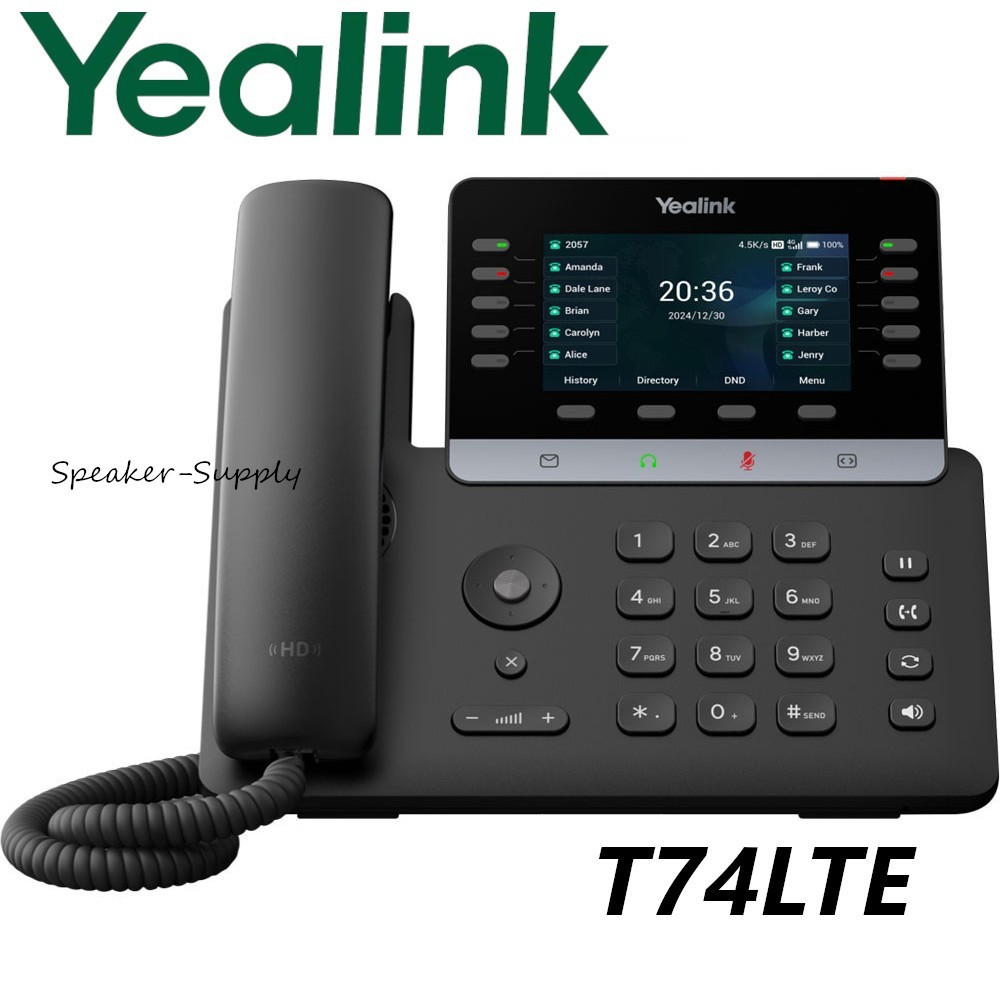 Yealink SIP-T74LTE 4G Smart Desk Phone 1301232 T74LTE Linux 6.1