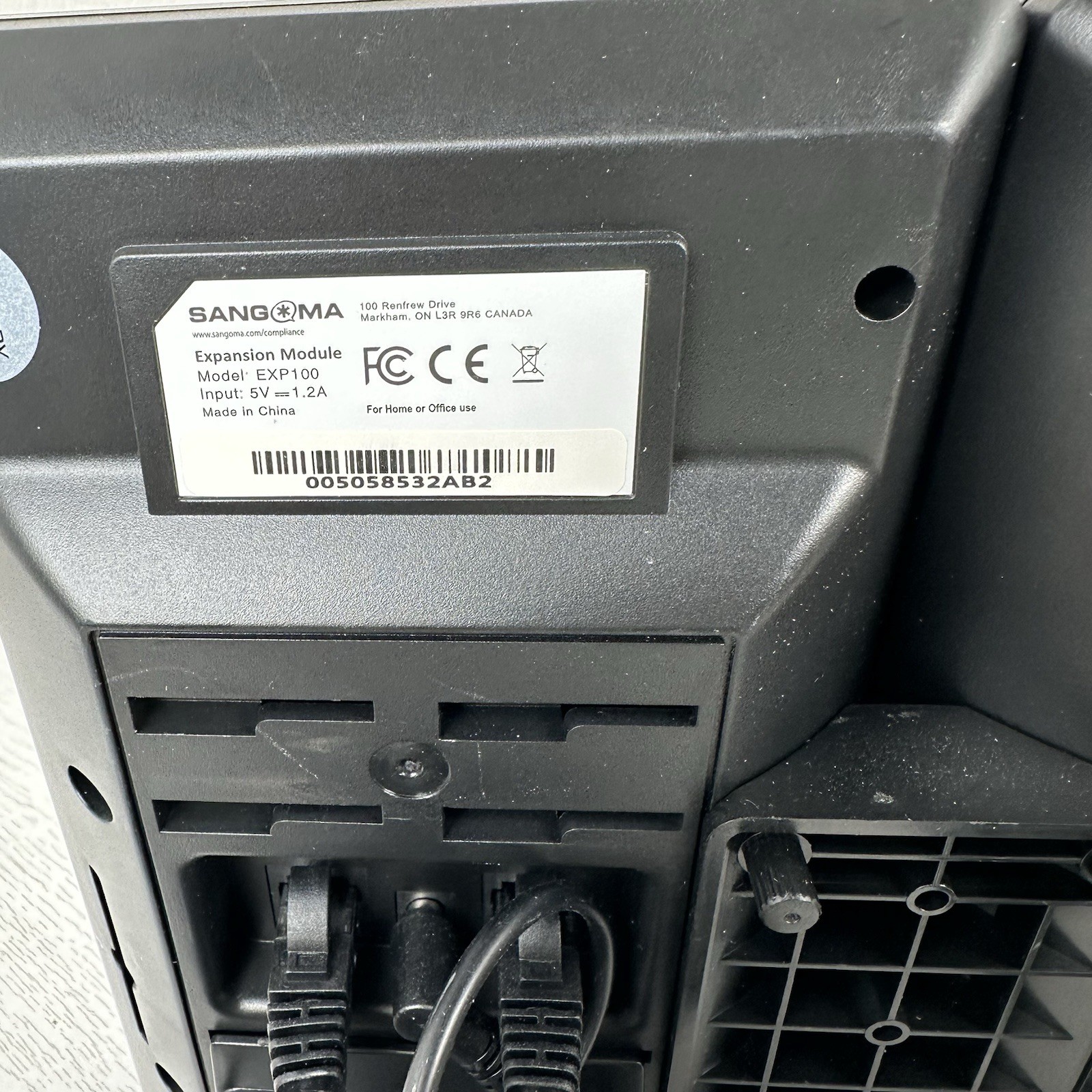 Sangoma S705 Gigabit IP Phone With Expansion Module EXP100 Works