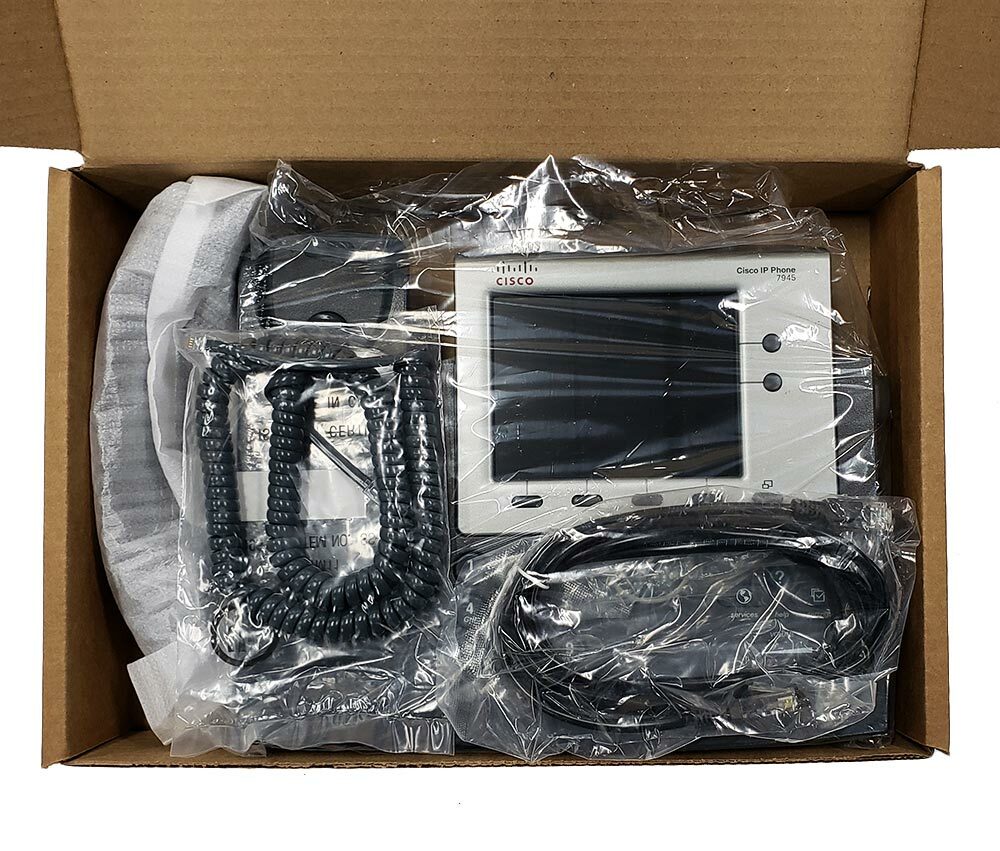 Cisco 7945G IP Phone (CP-7945G) Renewed (Grade A) 1 Year Warranty