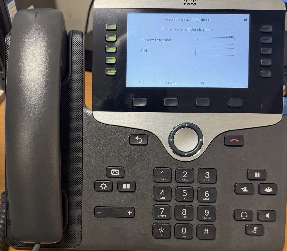 2 Cisco CP-8861-K9 VoIP IP Desk Phone 5-Line 2 Brand new in box $250 for both