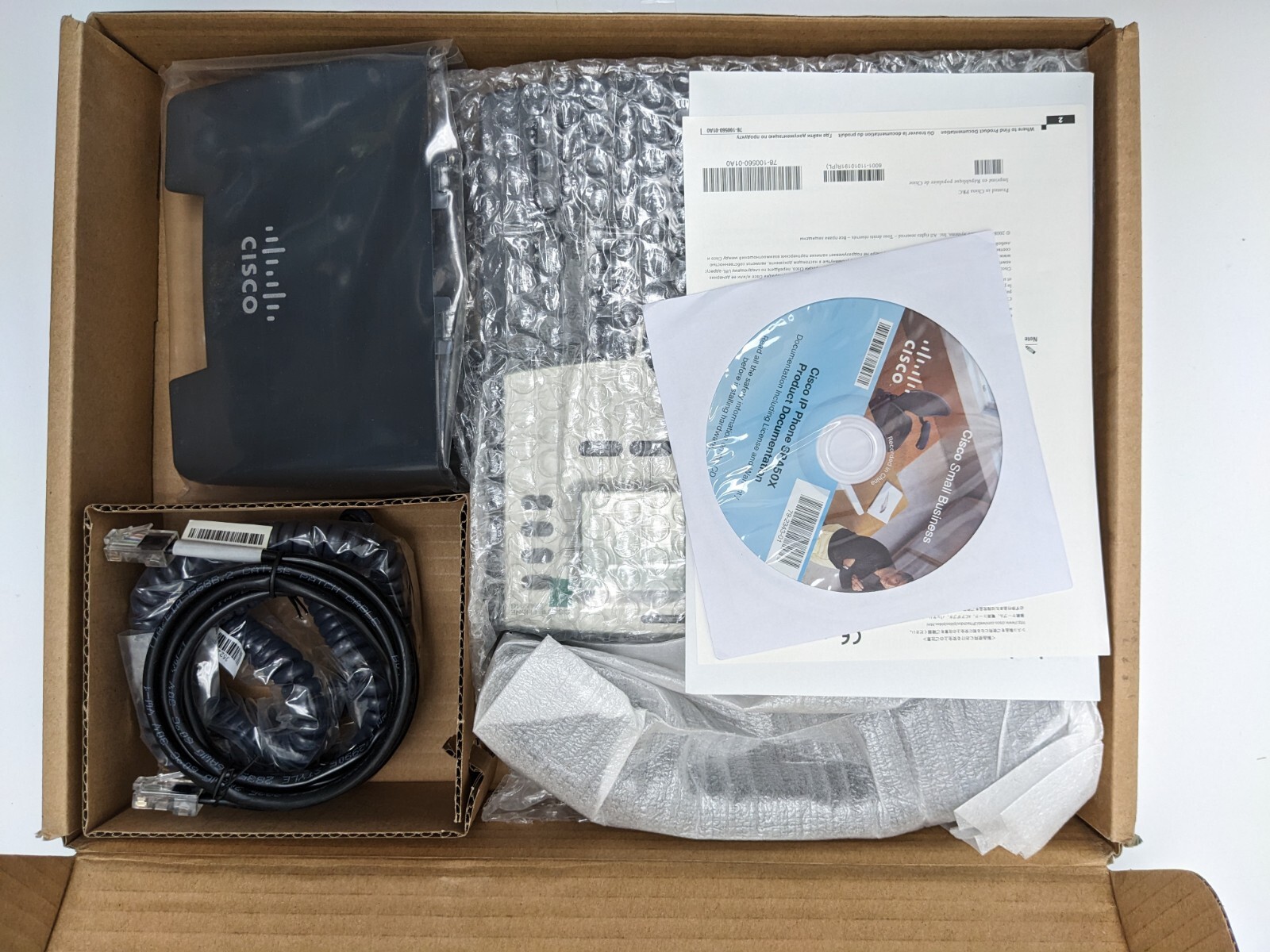 Cisco SPA504G 4-Line IP Phone with 2-Port Switch, PoE and LCD Display