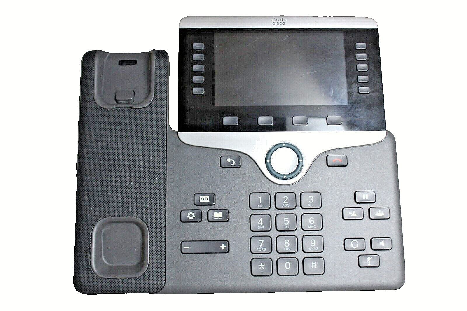 Cisco 8841 (CP-8841) 2-Lines Wall Mountable IP Phone – Black – used
