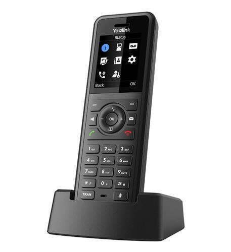 Yealink W57R 1302007 Ruggedized DECT Color LCD Display Handset Phone w Cradle