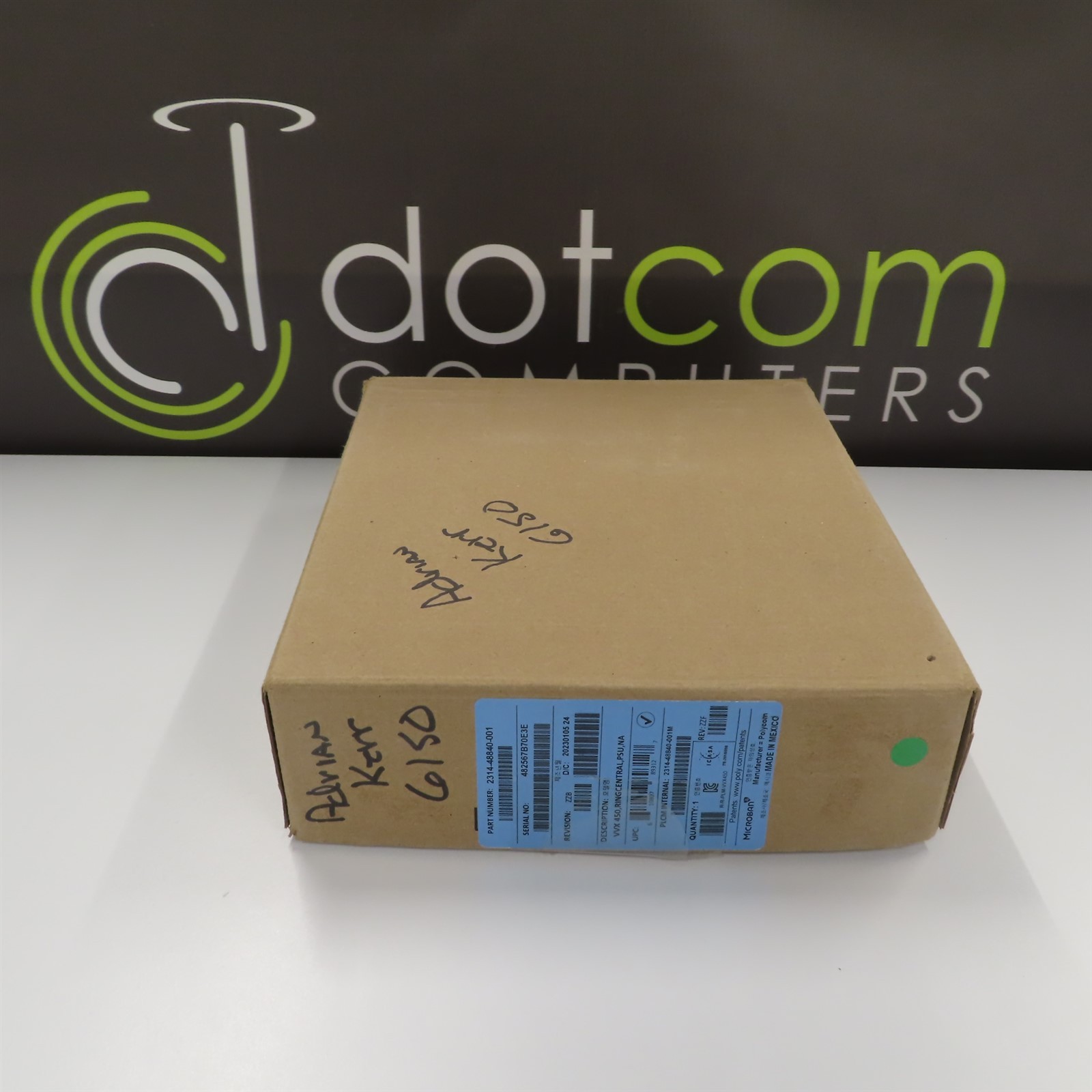 Polycom RingCentral VVX 450 12-Line Desktop Business IP Phone PoE 2314-48840-001