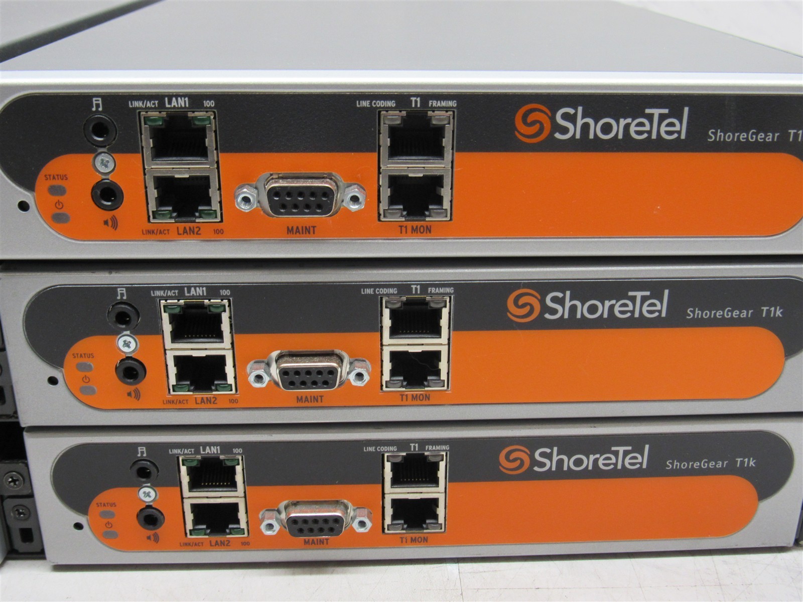 6 LOT ShoreTel ShoreGear SG-T1K 600-1069-20 Digital Trunk Voice Switch Module