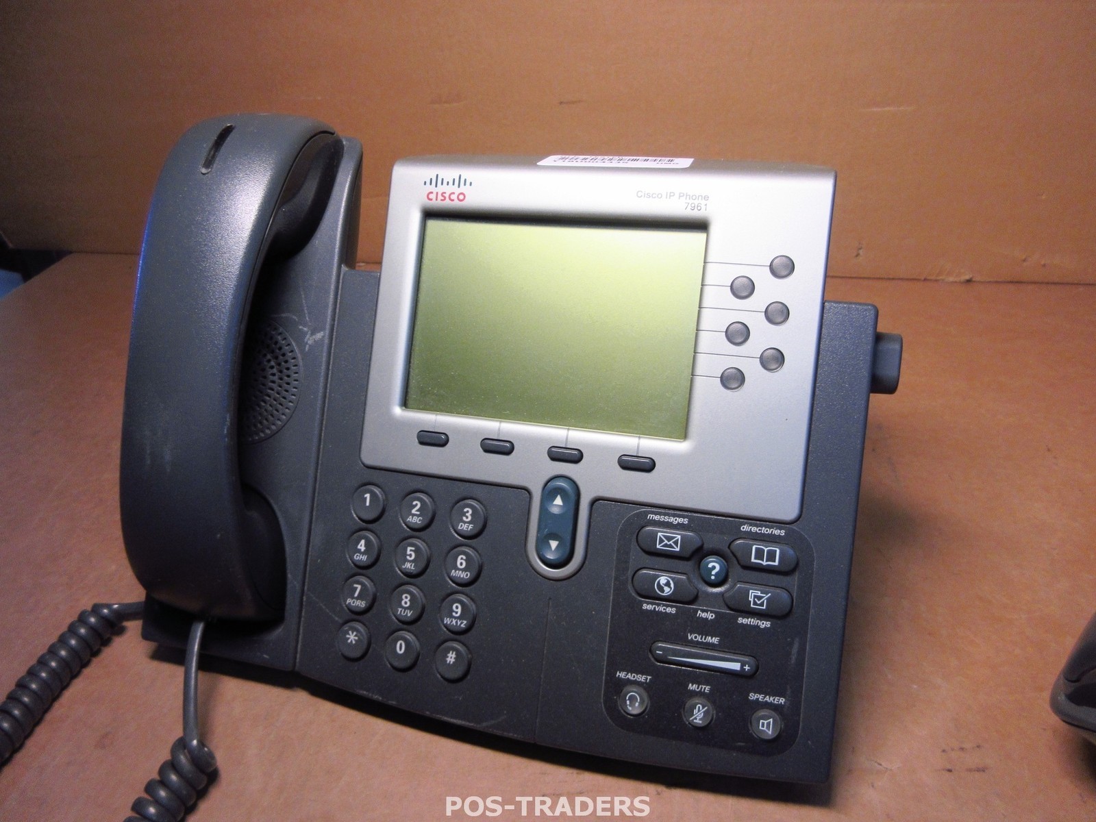 Cisco CP-7961G 7961 SIP VoIP IP Telephone Phone PoE Phones INCL HANDSET