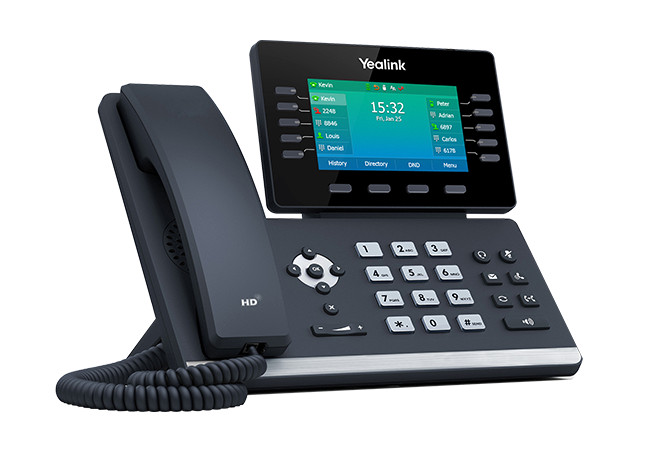 Yealink SIP-T54W IP Phone with PSU – 1301081