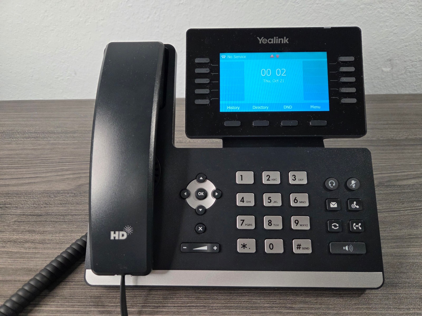 Yealink VoIP Phone Lot (1) SIP-T54W & (5) SIP-T33G IP Office Bundle PoE