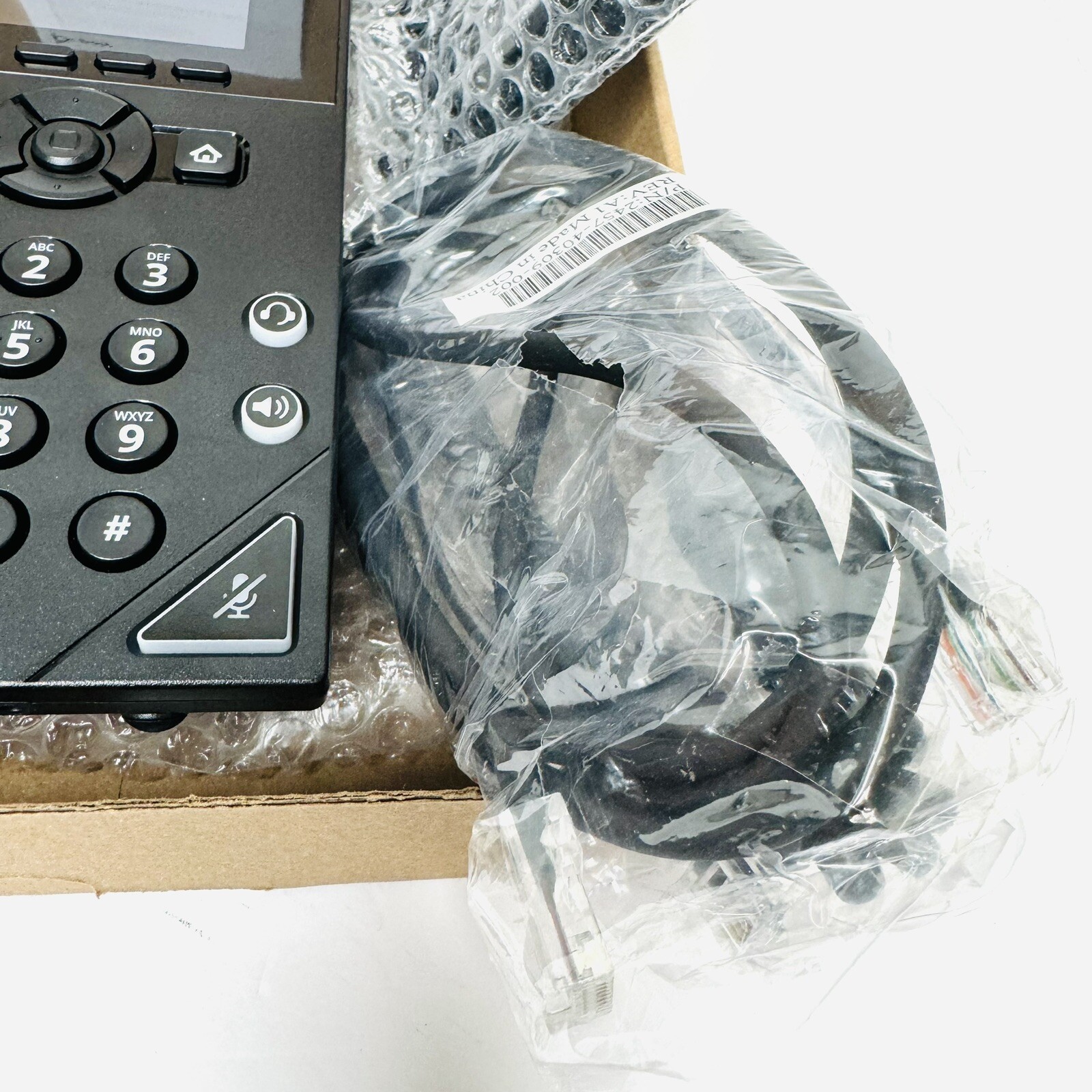 Polycom VVX 250 Business IP Desk Phone with Color Display – Four Lines