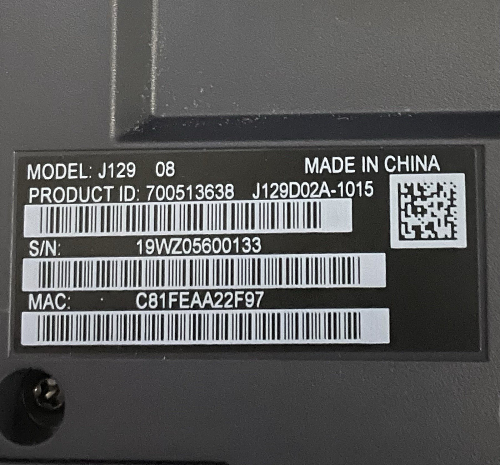 Avaya J129 IP Phone (700513638) Display Business Telephone No Power Supply