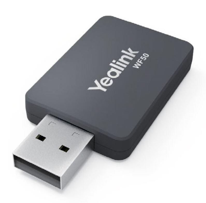 Yealink WF50 Dual Band Connectivity WiFi USB Dongle SIP High Transmission Rate