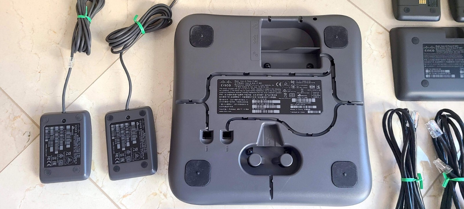 Cisco 8831 Unified IP Conference Phone Kit – CP-8831-K9 – COMPLETE SET! Tested!