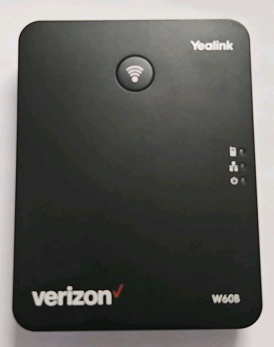 Yealink W60B DECT IP Phone Base Station Replacement, Tested & Working.