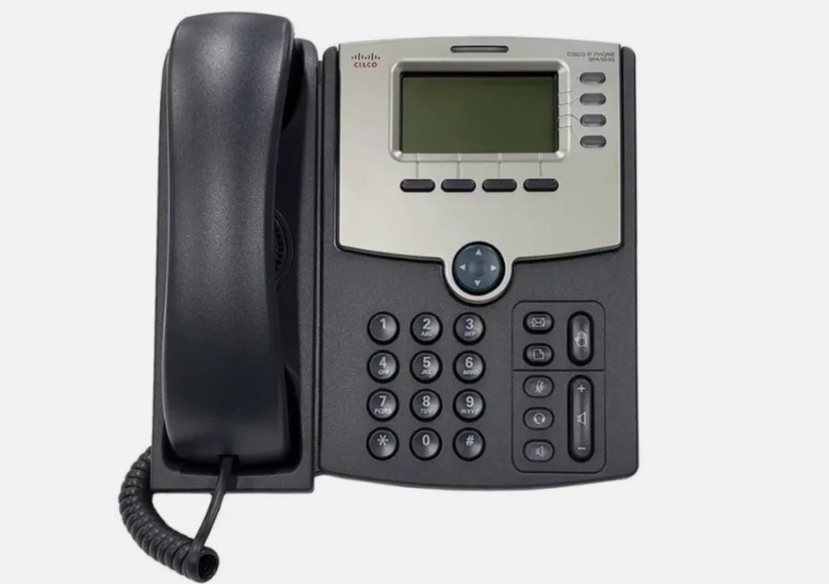 Cisco SPA 504G 4-Line, 2-Port Switch PoE IP Phone