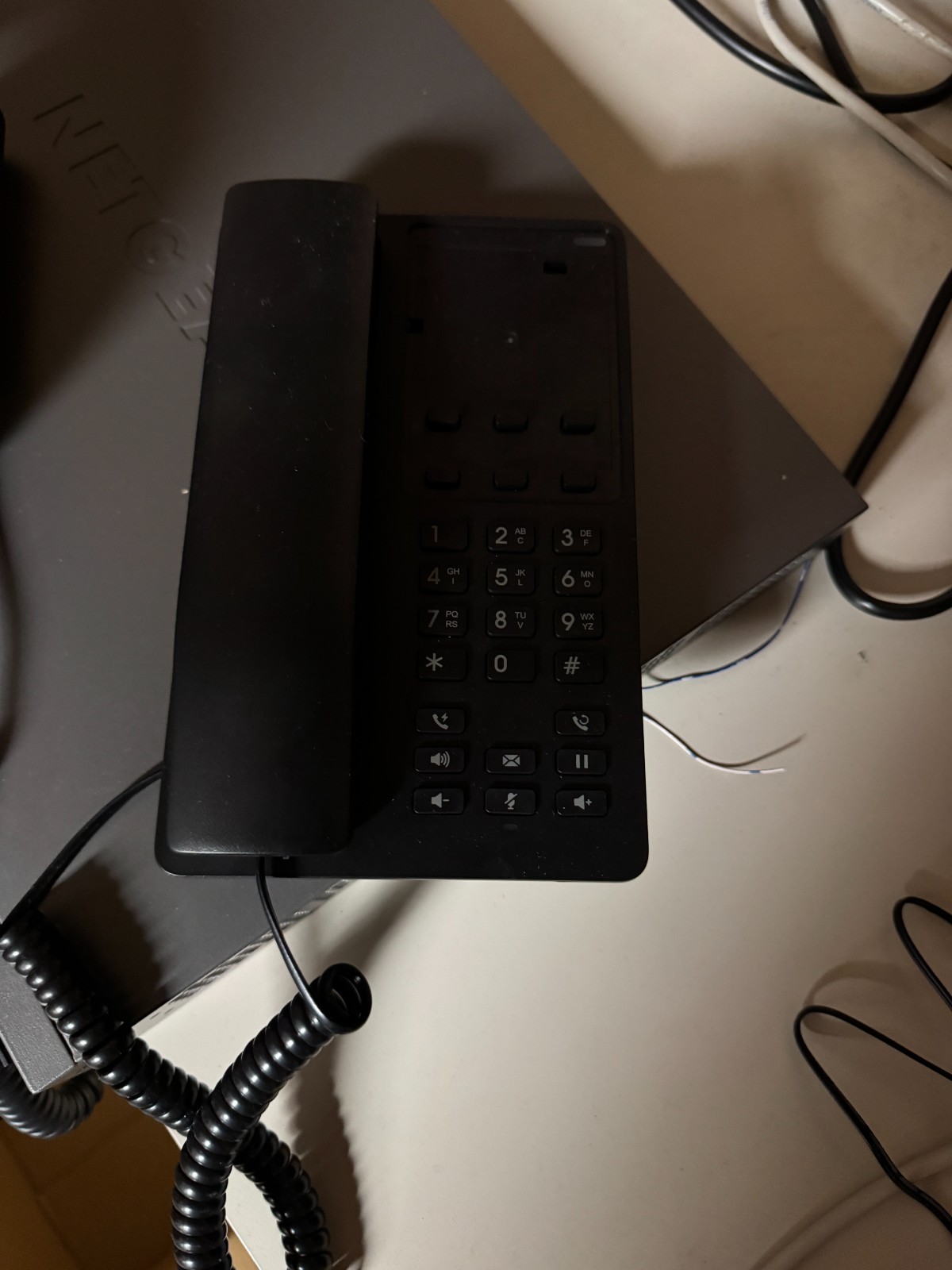 Grandstream GHP621 Hotel IP Phone (Black)