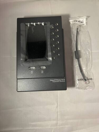 New Cisco CP-7916 IP Color Phone Expansion Module for Cisco 7975G Phones