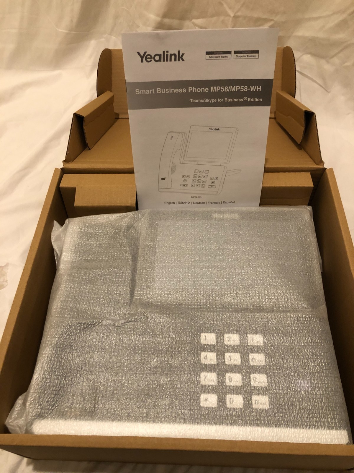 Yealink SIP-T57W Enhanced IP Phone (YEA-SIP-T57W) – NIB