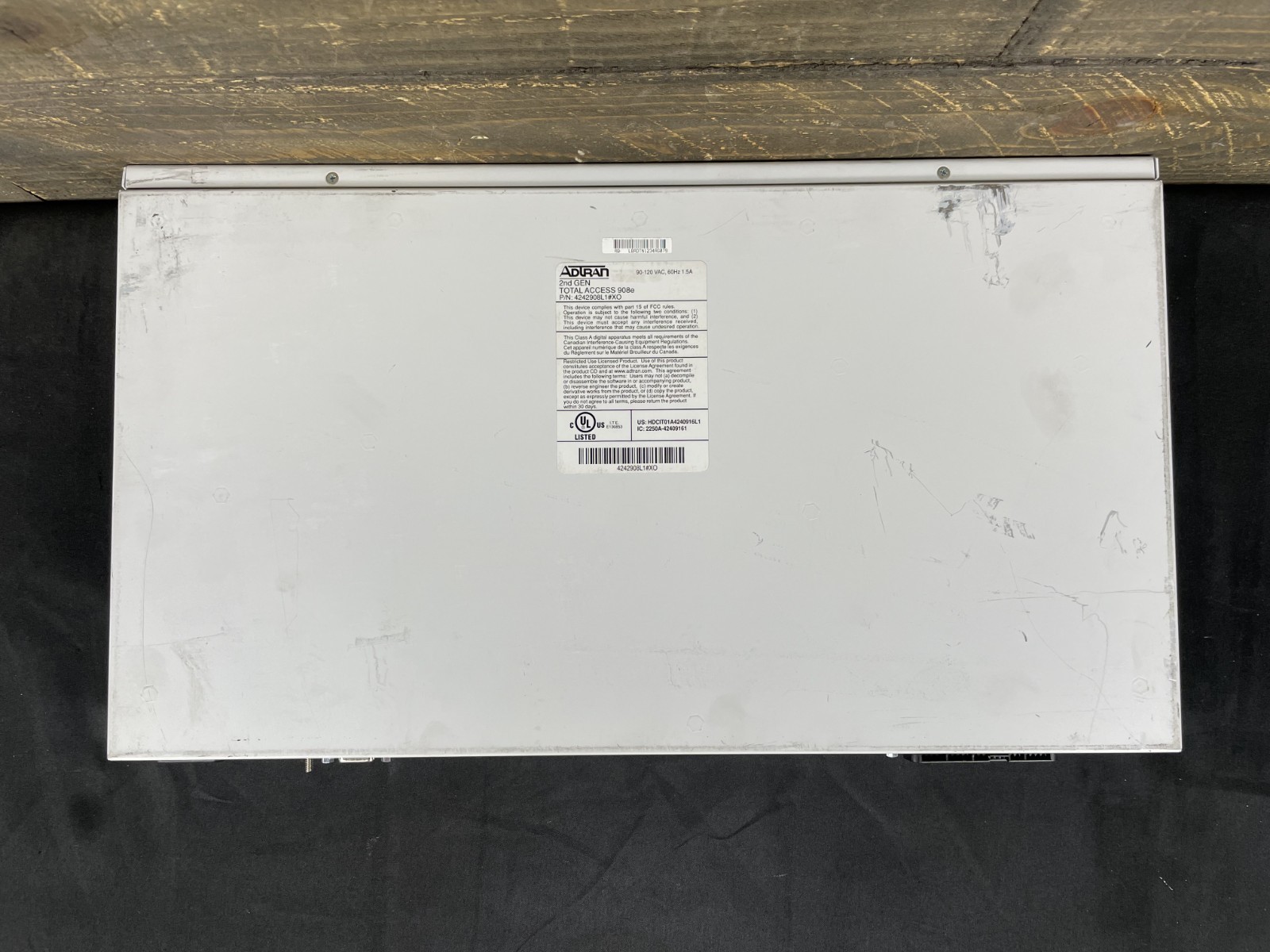 Adtran Total Access 908e 2nd GEN VOIP SIP Gateway P/N: 4242908L1#XO | Tested