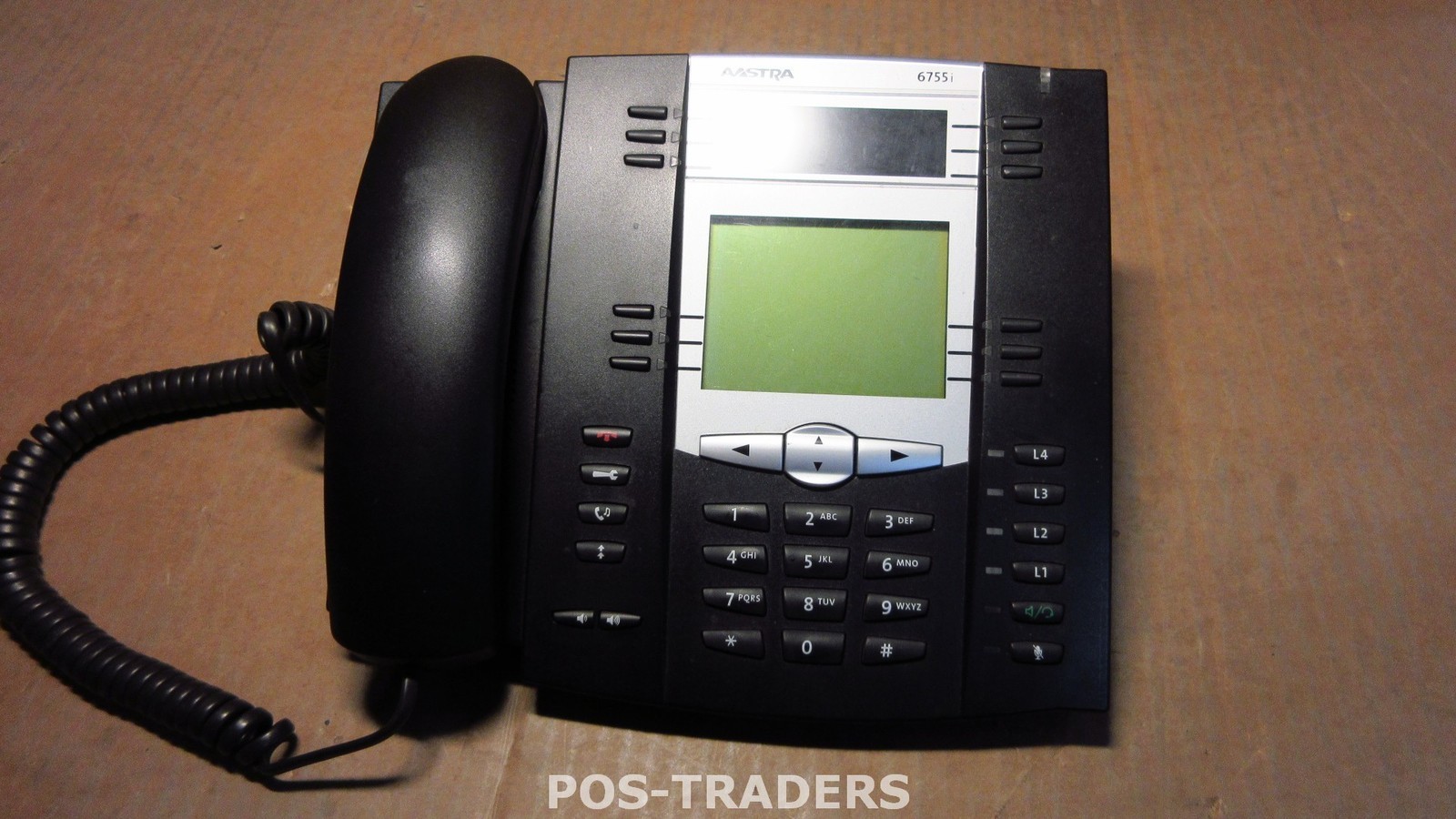Aastra 6755i 55i Voip Telephone Phone Handset Black System Phone 4-Line PoE