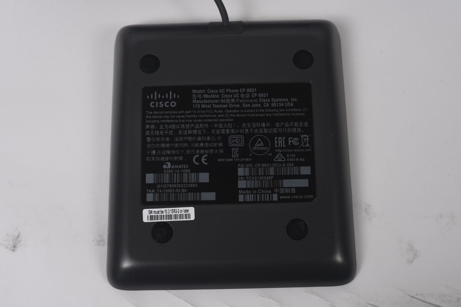 New Cisco CP-8831-MIC-WRLS Wireless Microphone Kit for IP Conference Phone
