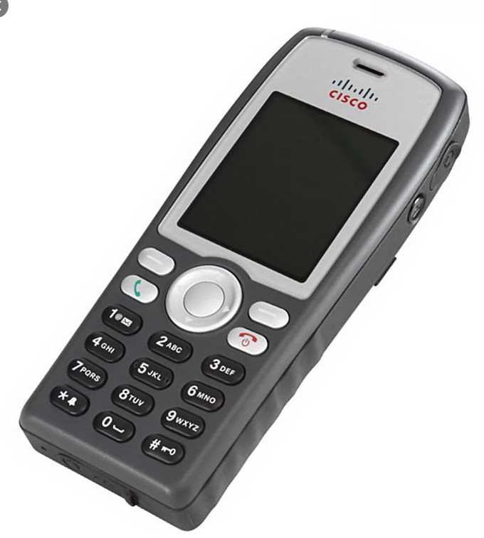 Cisco CP-7925G Unified Wireless IP Phones w Silicone Cover and Belt Clip