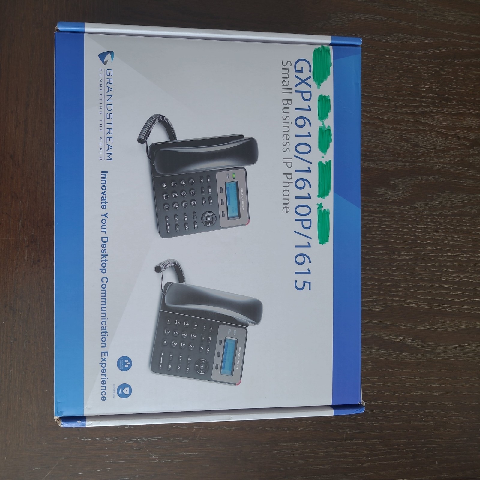 Grandstream GXP 1615 Small Business HD VOIP Phone – Black