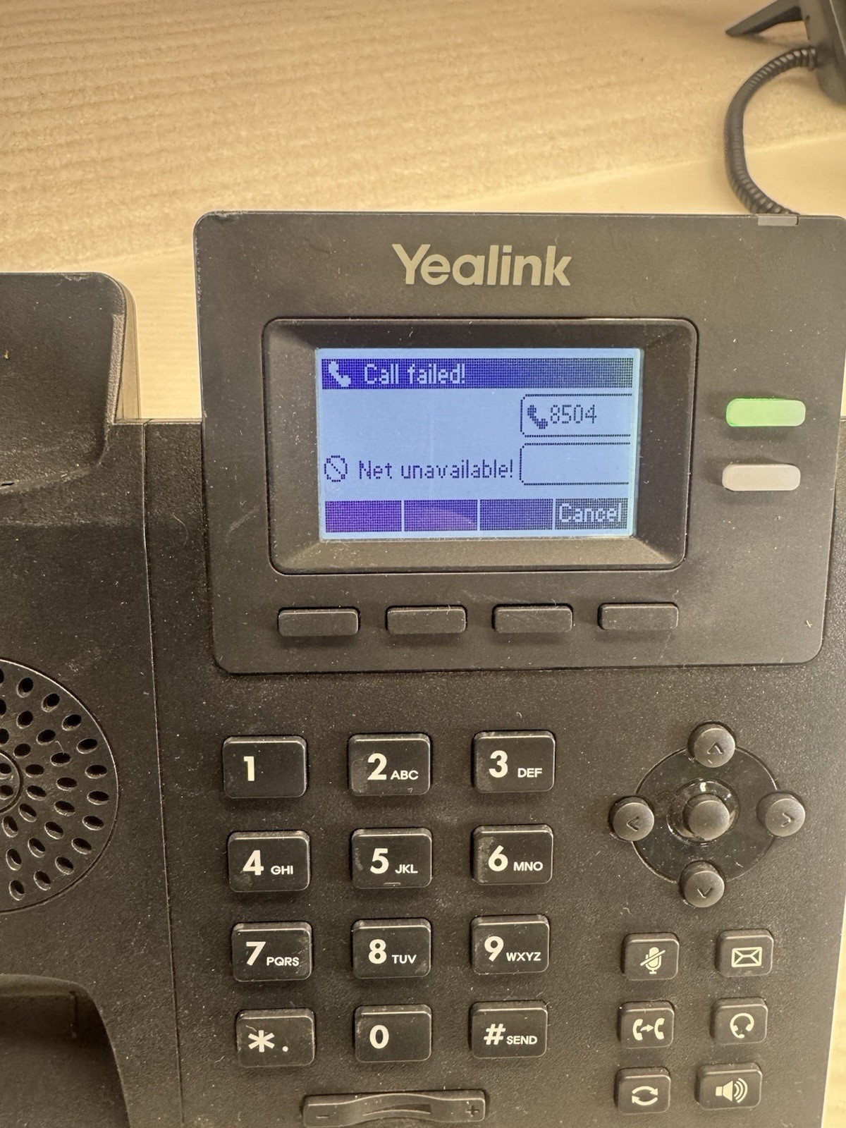 Yealink SIP-T31P Entry-Level IP Phone with 2 Lines and HD voice – Black