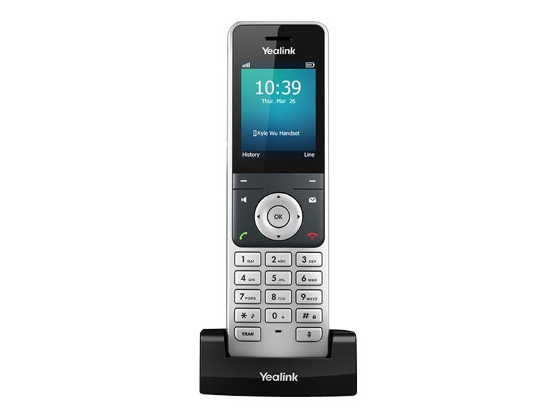 Yealink W56H DECT Single Handset Phone Voip Voice over IP SIP Power over
