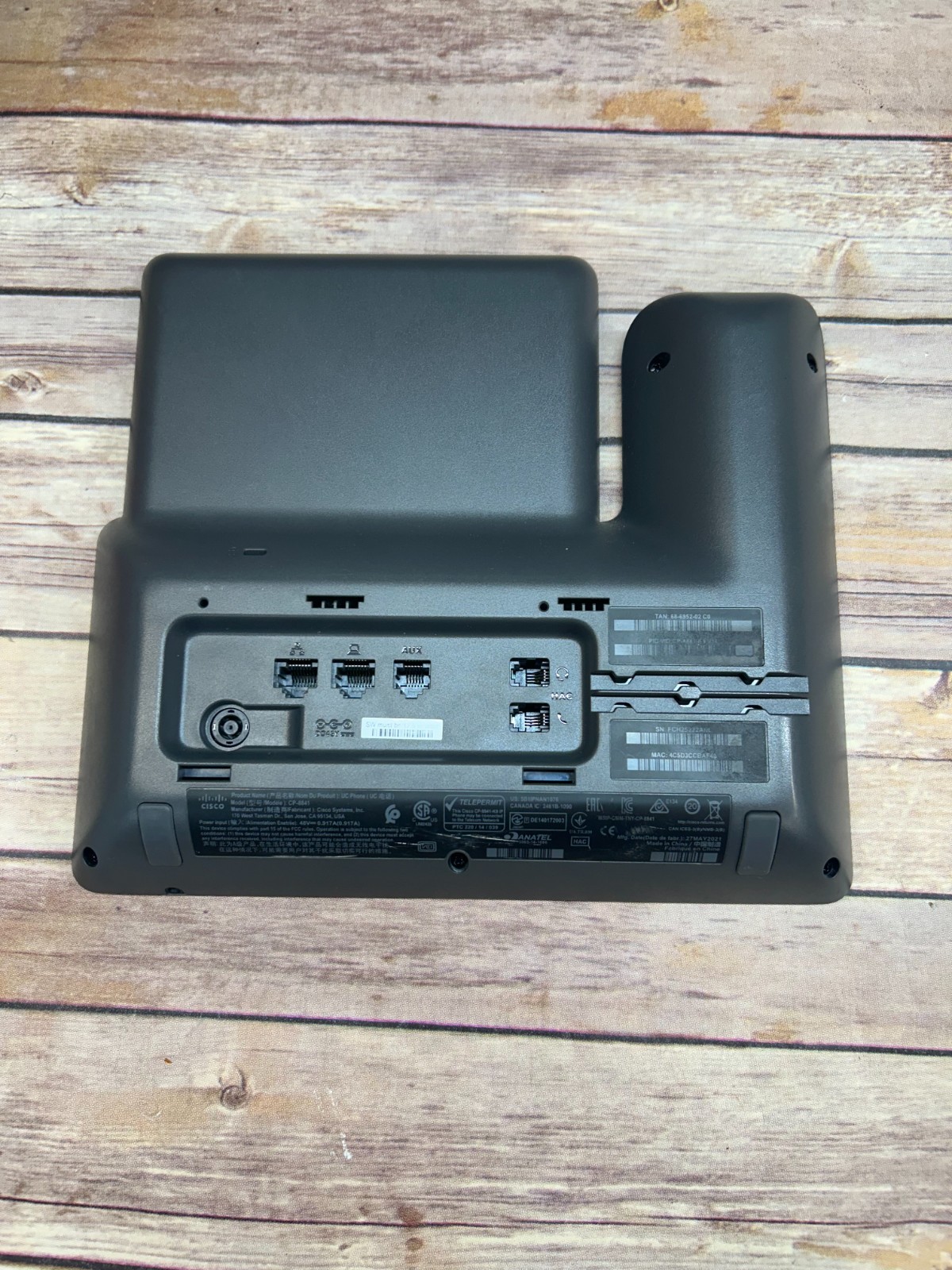 Cisco CP-8811-K9 IP VoIP Phone 8811 Series Phone