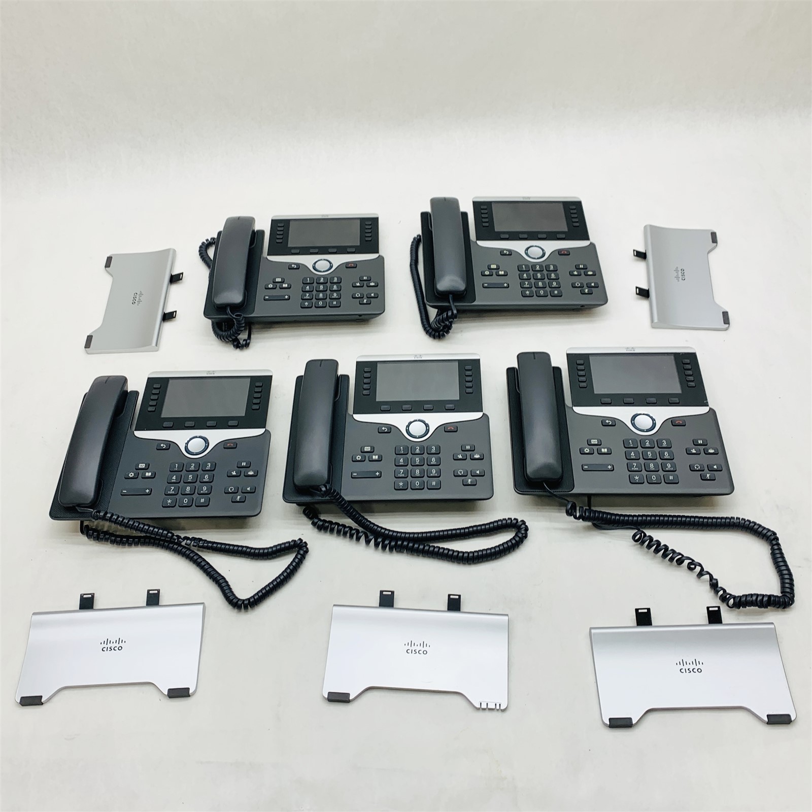 Cisco 8841 VoIP IP Color LCD Display Charcoal Business Phone CP-8841-K9 Lot 5