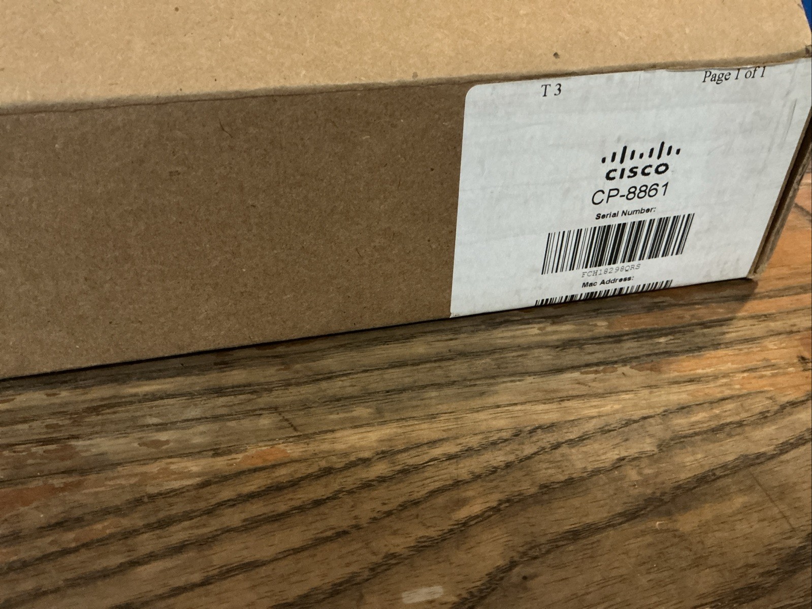 Cisco Business Class VOIP Phone CP-8861-K9= IP, Requires Cisco Communications…