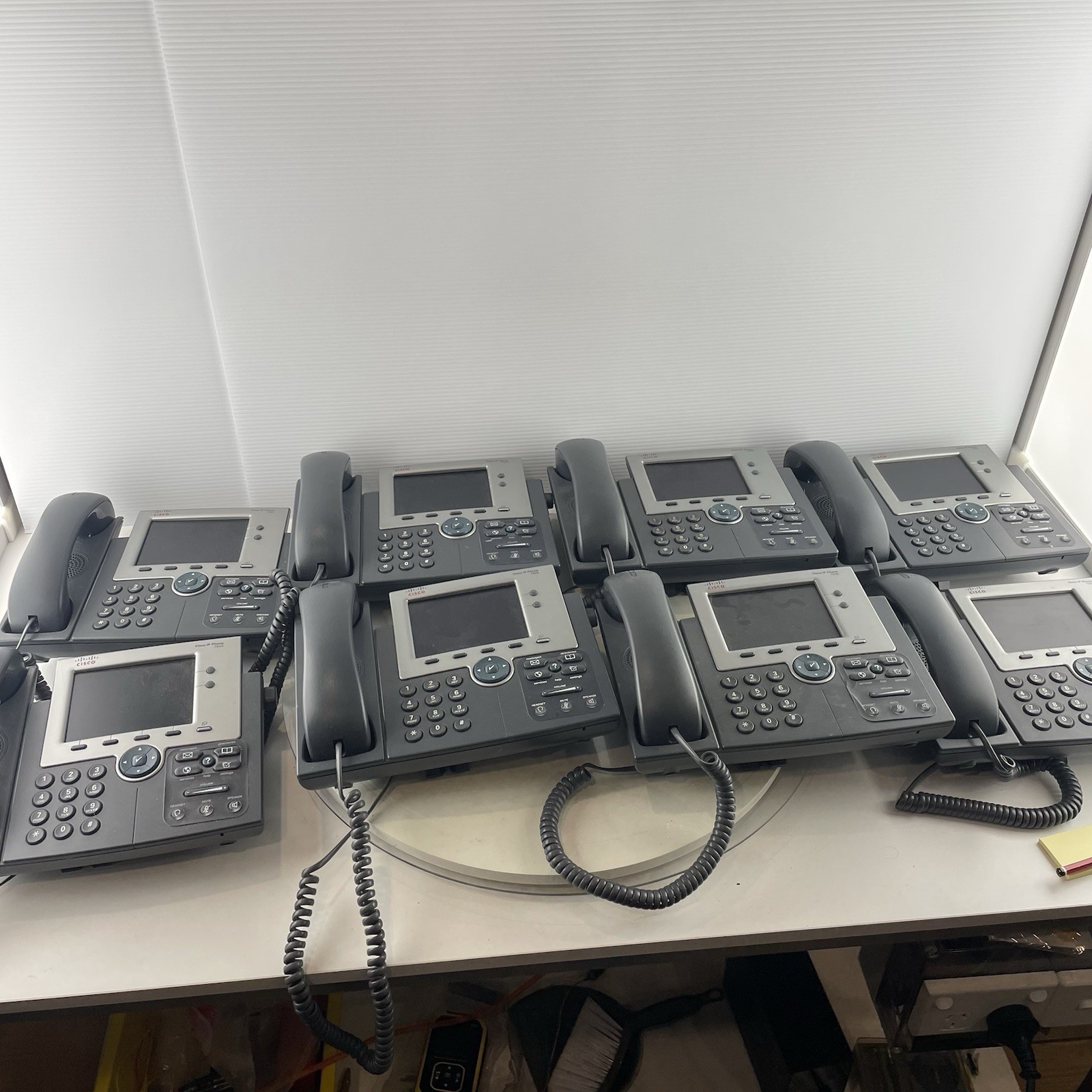 Cisco IP Phone 7945 – 15 Phones -VoIP IP Telephone Desk Phone – Model : CP-7945G