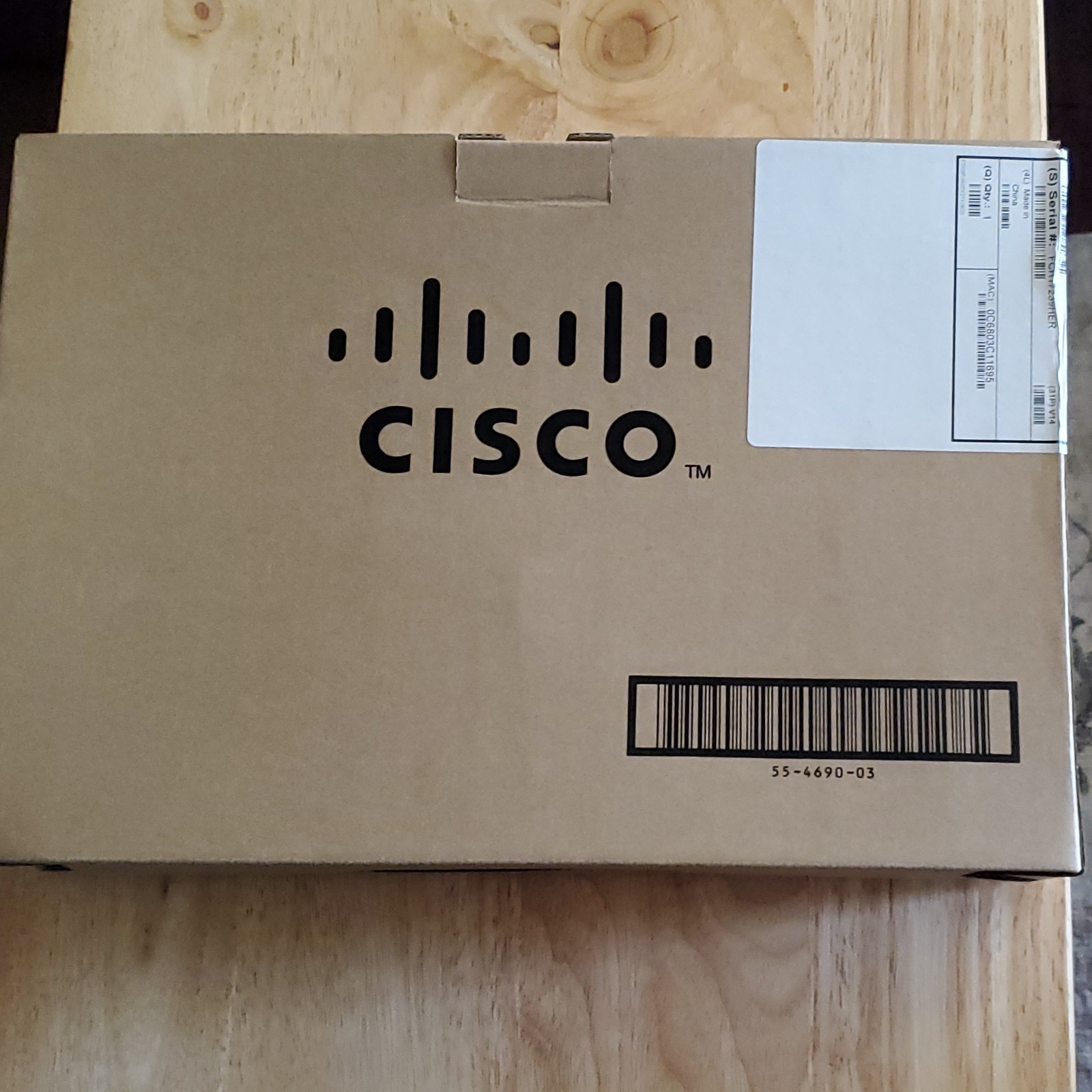 Cisco CP-7942G IP VoIP Ethernet Desktop Phone w/Box, Cable,& Handset NEW OPN BOX