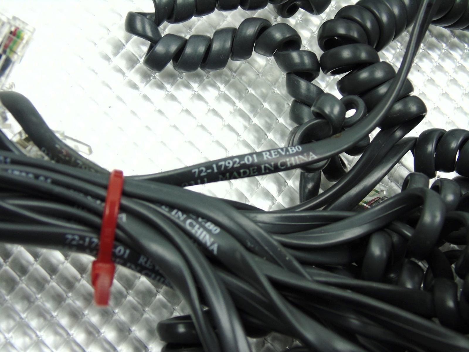 Lot of 20 – Cisco IP Handset Cable (Genuine) – 72-1792-01 (Stretched Cables )