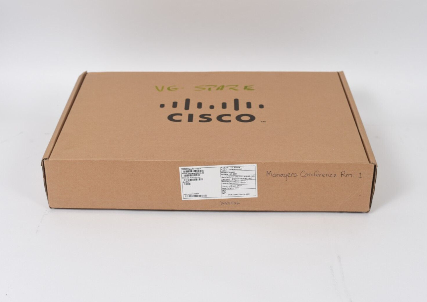 New Cisco CP-8831-MIC-WRLS Wireless Microphone Kit for IP Conference Phone