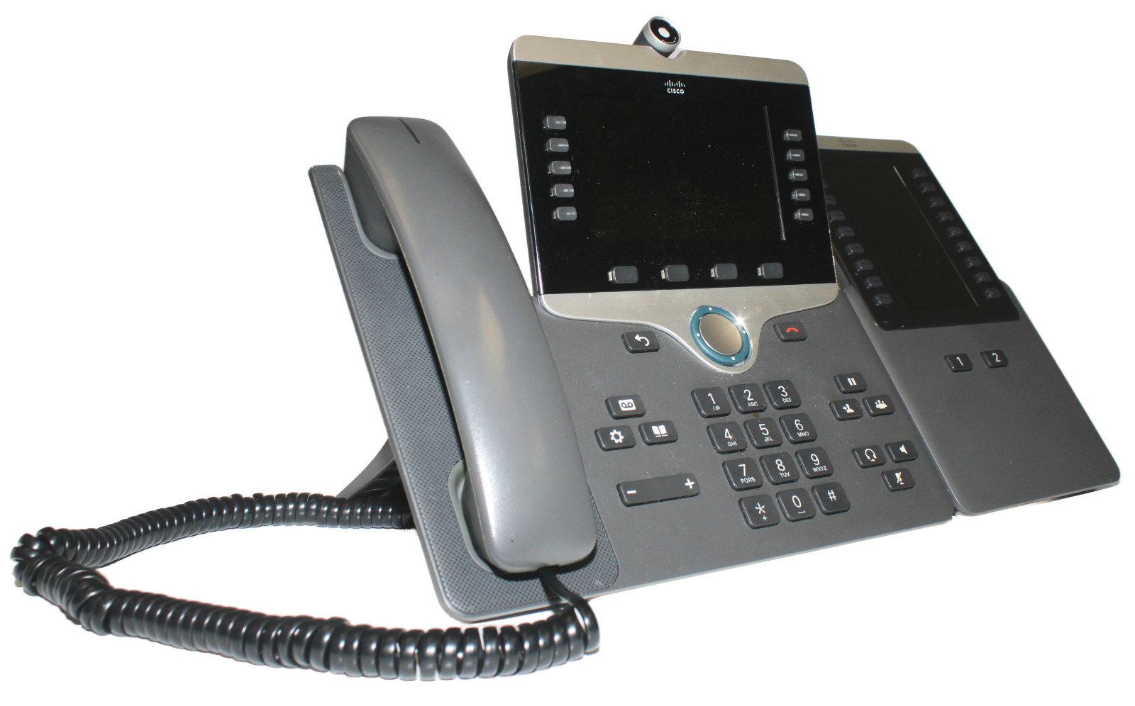 Cisco CP-8865-K9 IP Phone 8800 Series HD Camera Bluetooth Wi-Fi Expansion Module