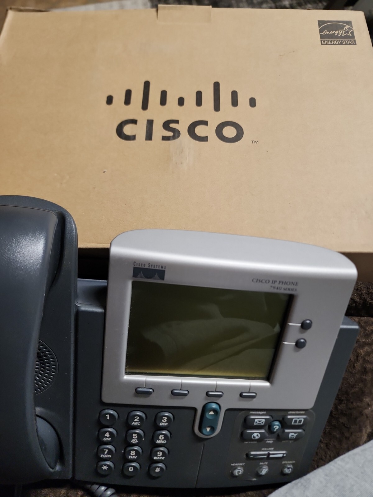 Cisco 7940 Series Unified IP VoIP Phone Telephone Office Business CP-7940G