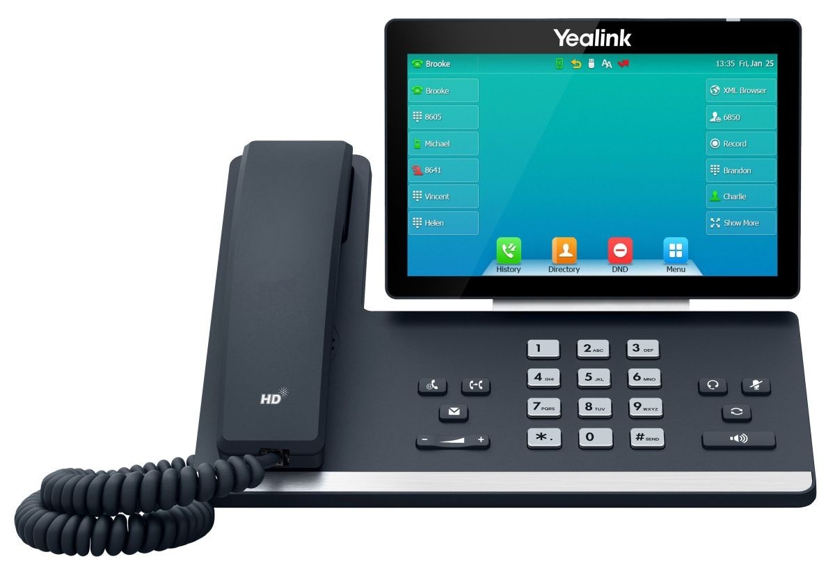 Yealink SIP-T57W Prime Business Phone SIP-T57W UPC – with extension