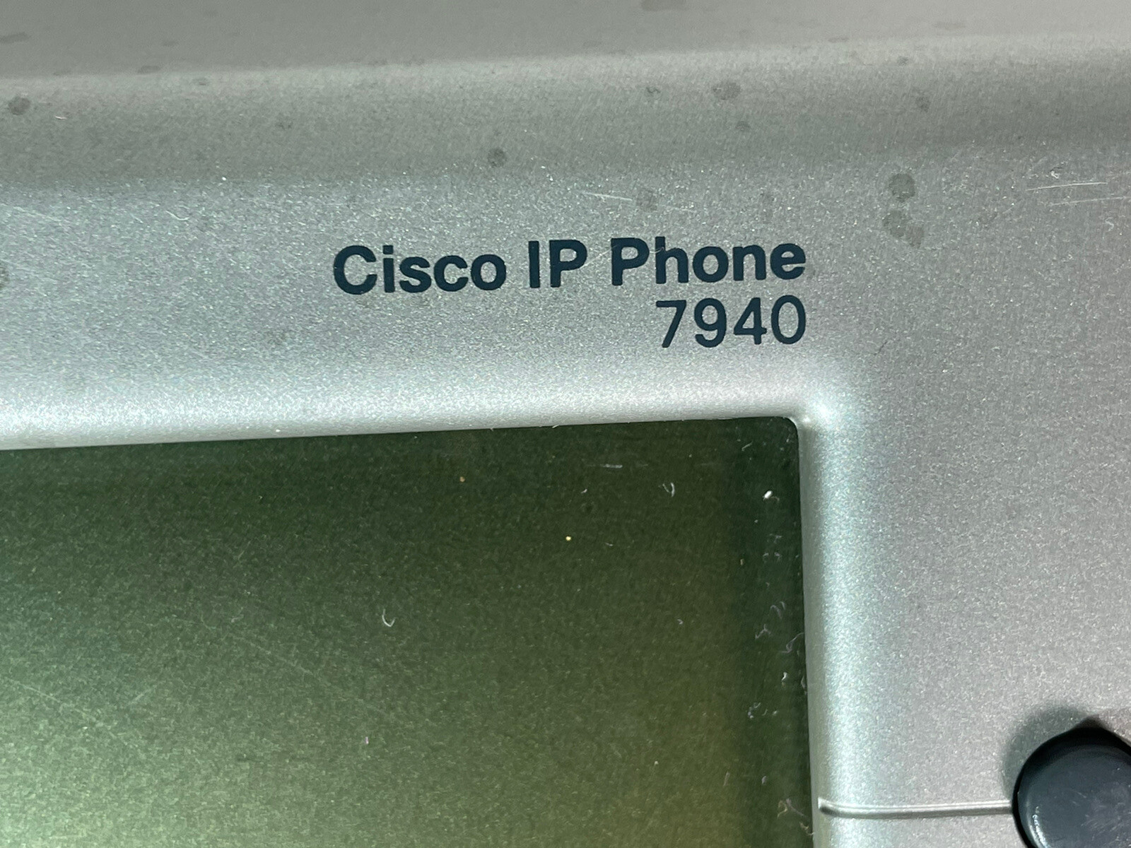 Cisco CP-7940G Unified VoIP Phone Speakerphone Base & Handset ONLY