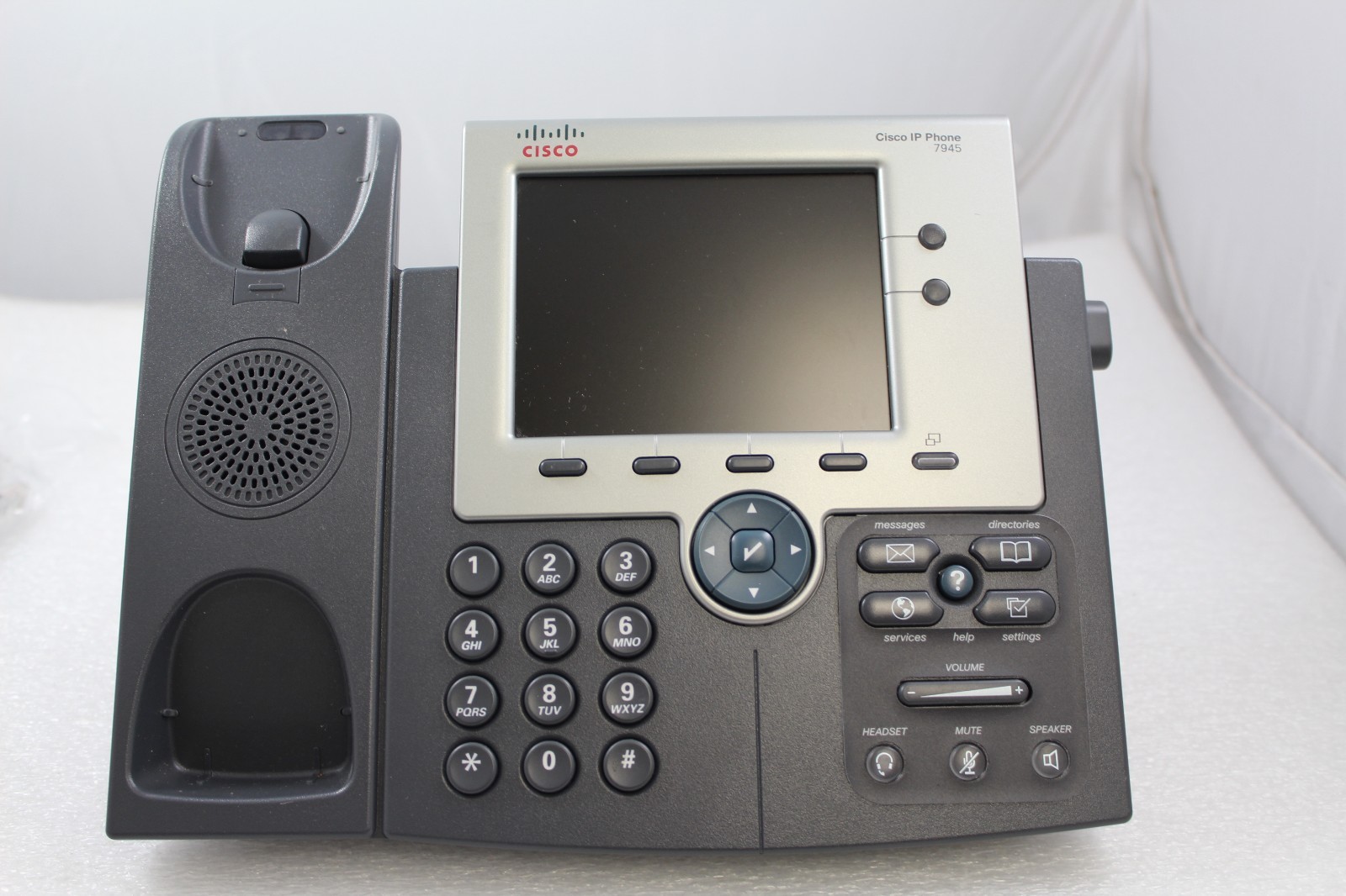 Lot of 4 Cisco 7945G CP-7945G Unified IP VoIP Phones Used