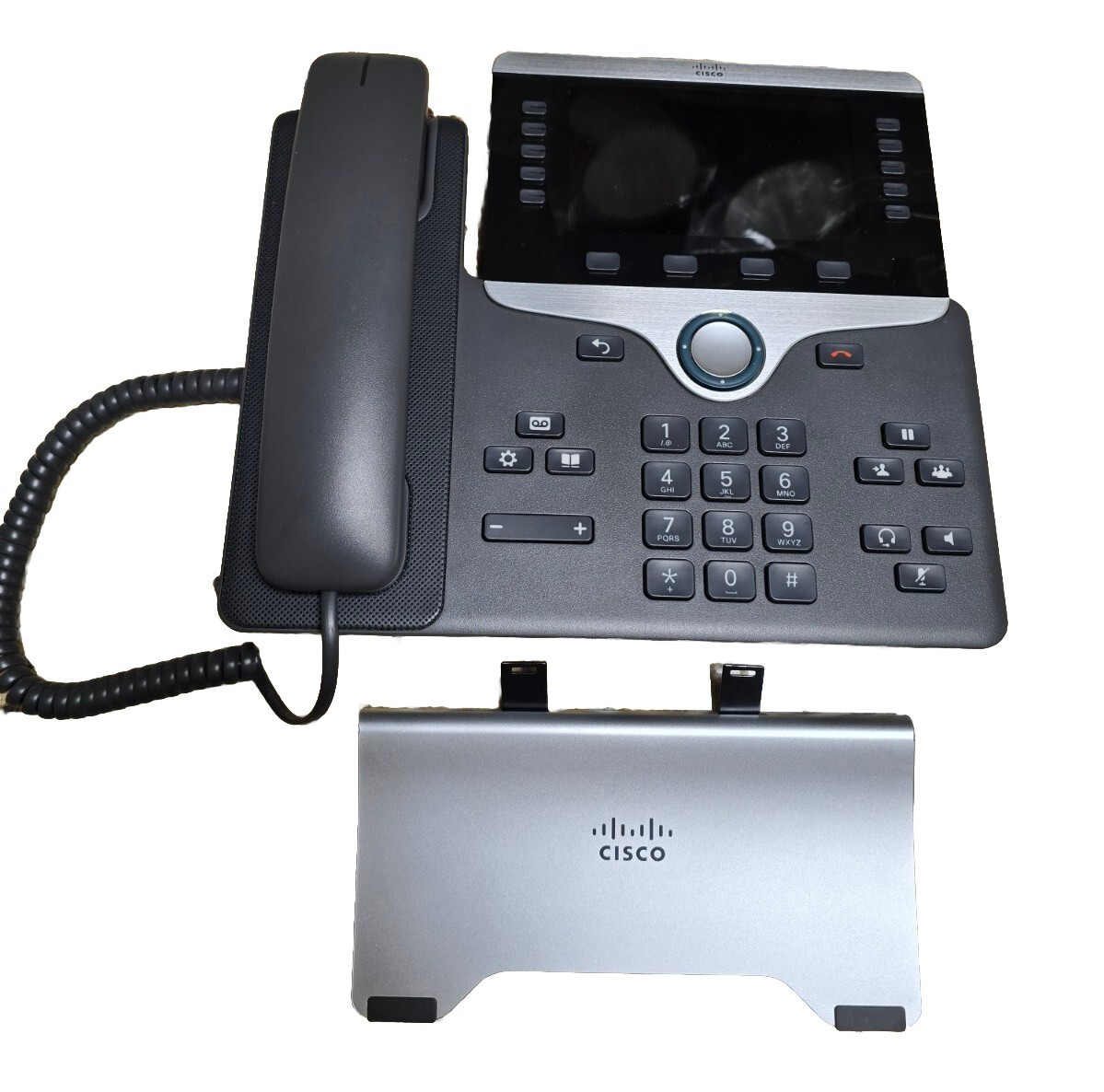 Cisco 8811 IP Phone Wall Mountable VoIP Caller ID Speakerphone – Charcoal CP8811