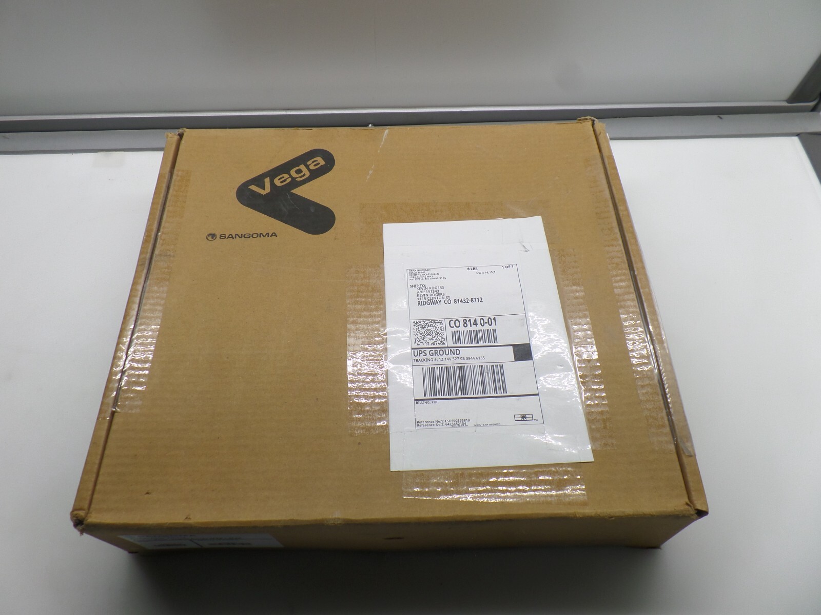 Vega VegaStream 50 Europa SIP Gateway 8FXS 2FXO Sangoma w/ Rack Ears & Power