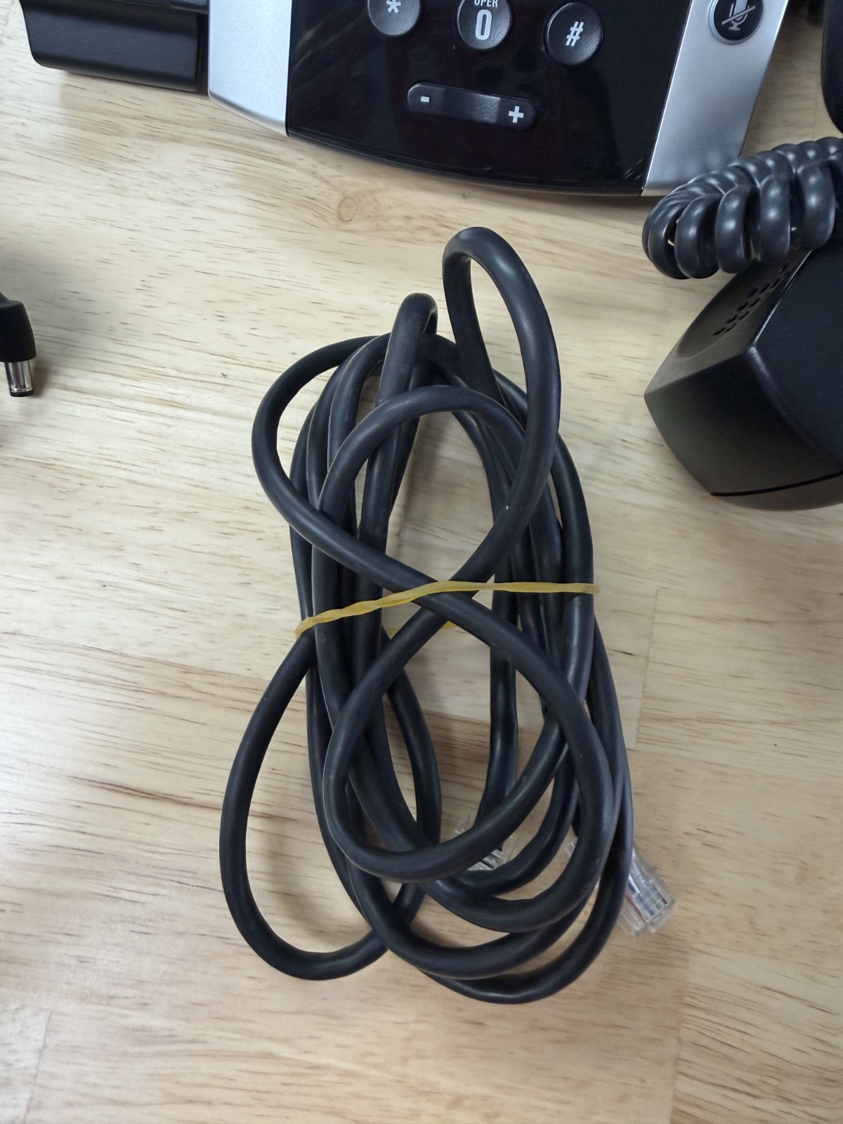 USED – #2 Polycom VVX 501 Gigabit IP LCD Desk Set Phone PoE