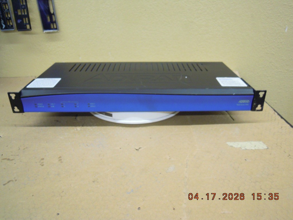 Adtran 4243908F1#CMT Total Access 908e 3rd Gen VOIP Gateway Factory Reset
