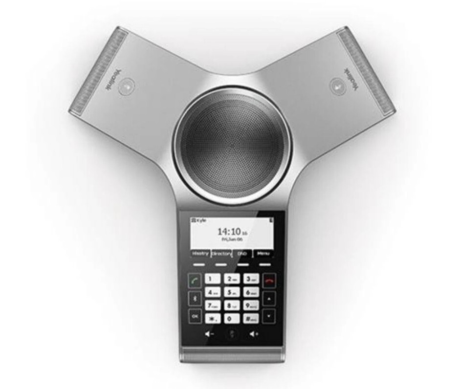 Yealink CP920 Conference IP Phone – Classic Gray – 2 power supplies included