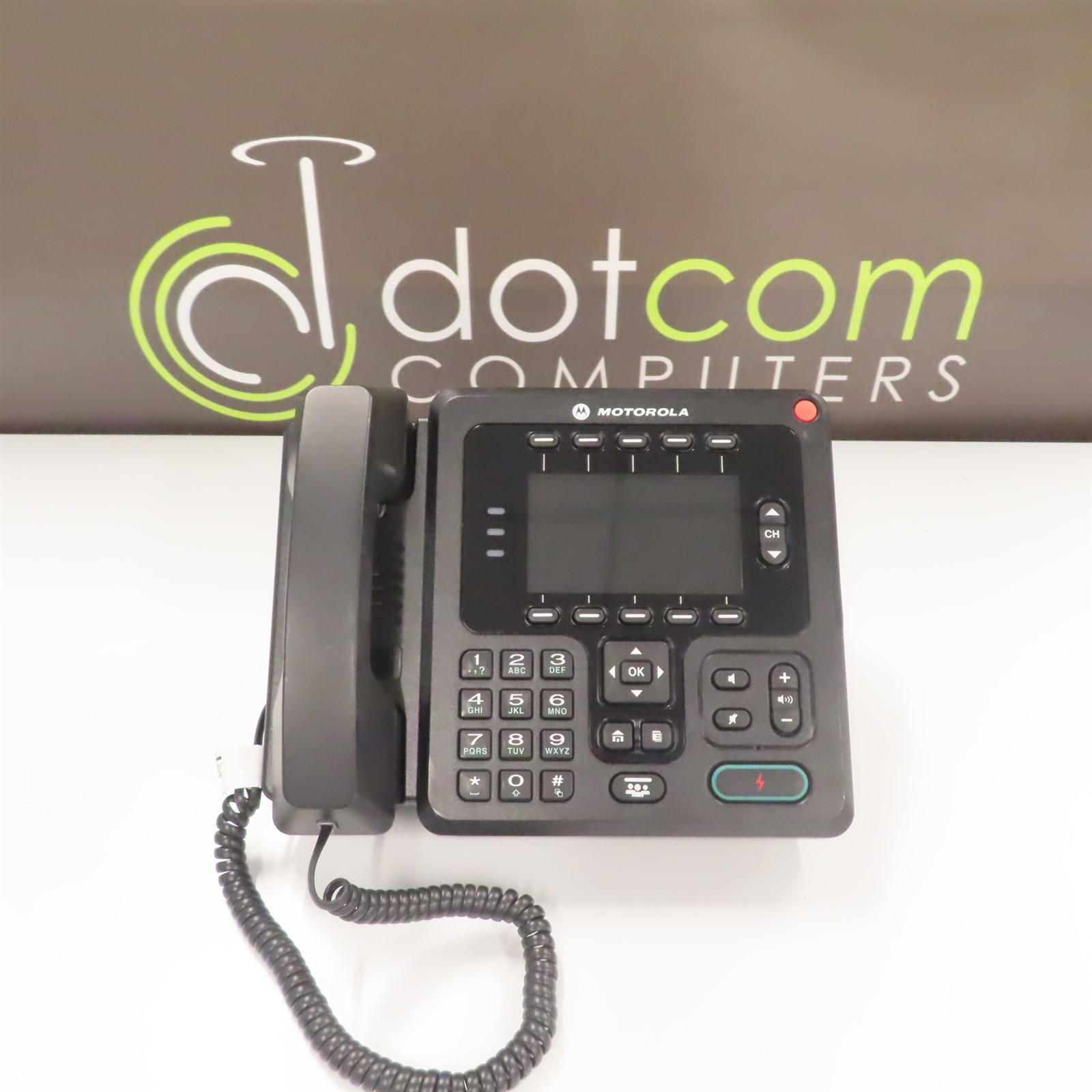 Motorola Phone SMMCD 5000 Deskset MCD Model F2380A VOIP System
