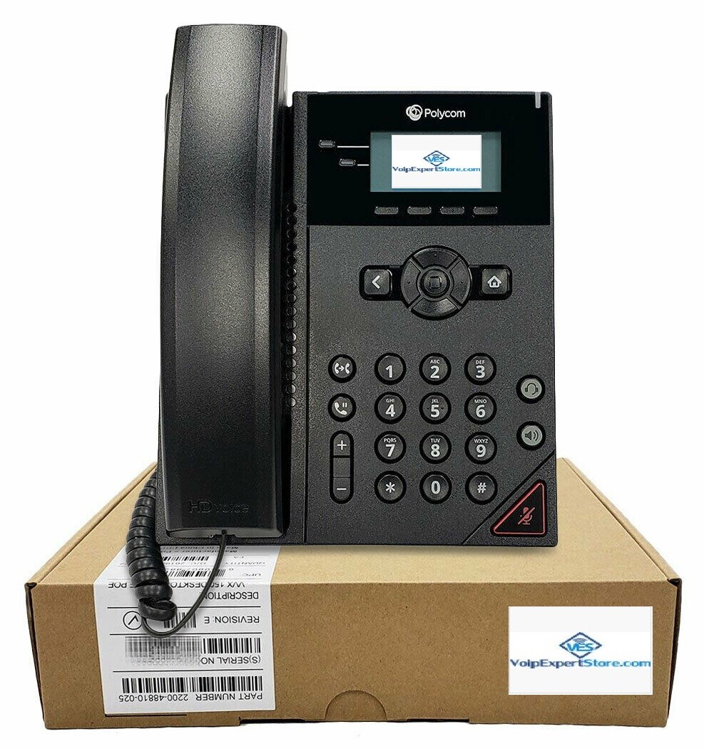 Polycom VVX 150 Business IP Phone (2200-48810-025) 1 Year Warranty Fast Shipping