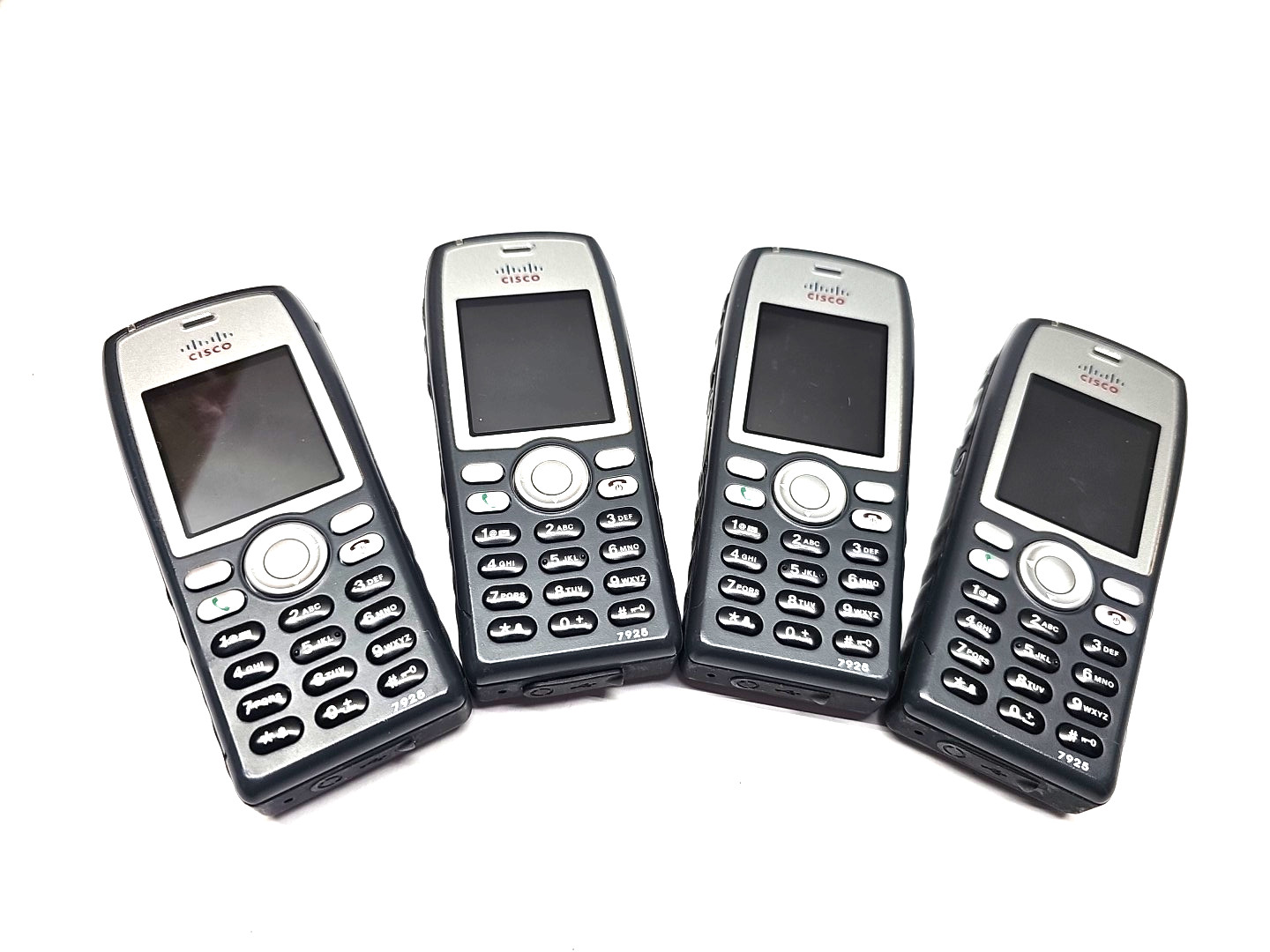 Lot of 4 CP-7925G-E-K9 Cisco Unified 7925G Wireless IP Phone ( Used )